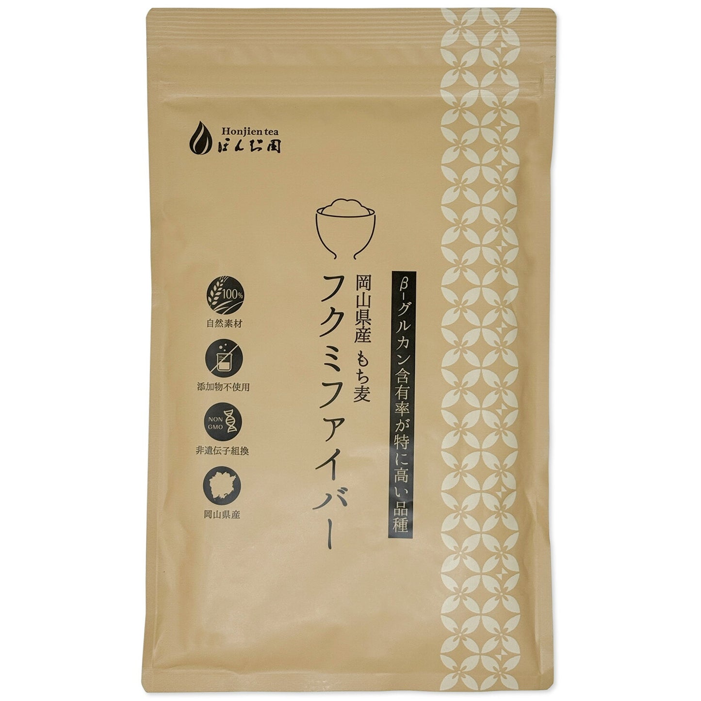 岡山県産 もち麦 「フクミファイバー」400g