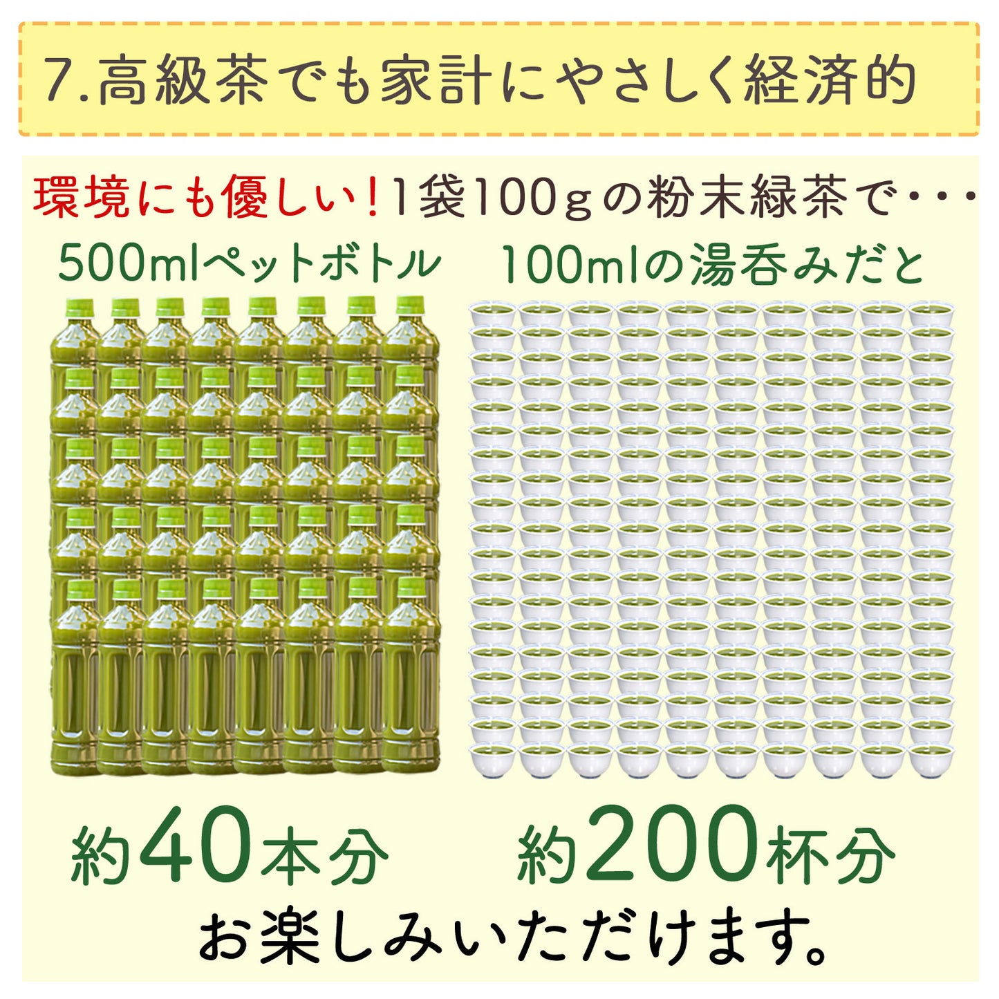 別格の香り！富士山の特選粉末煎茶「富士香駿」100g