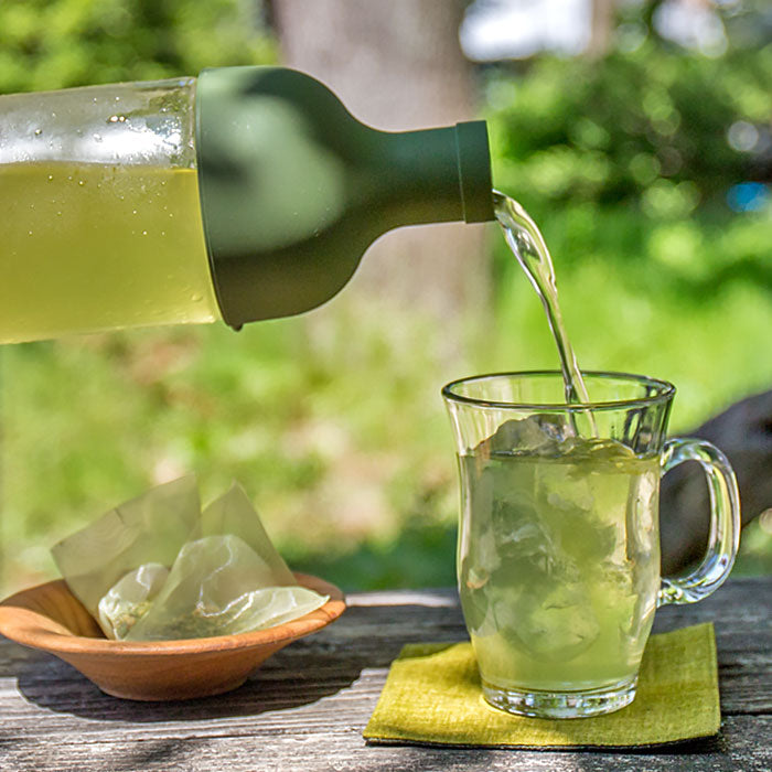 抹茶入り玄米茶（冷温両用）5g x 15P （ ティーバッグ ）