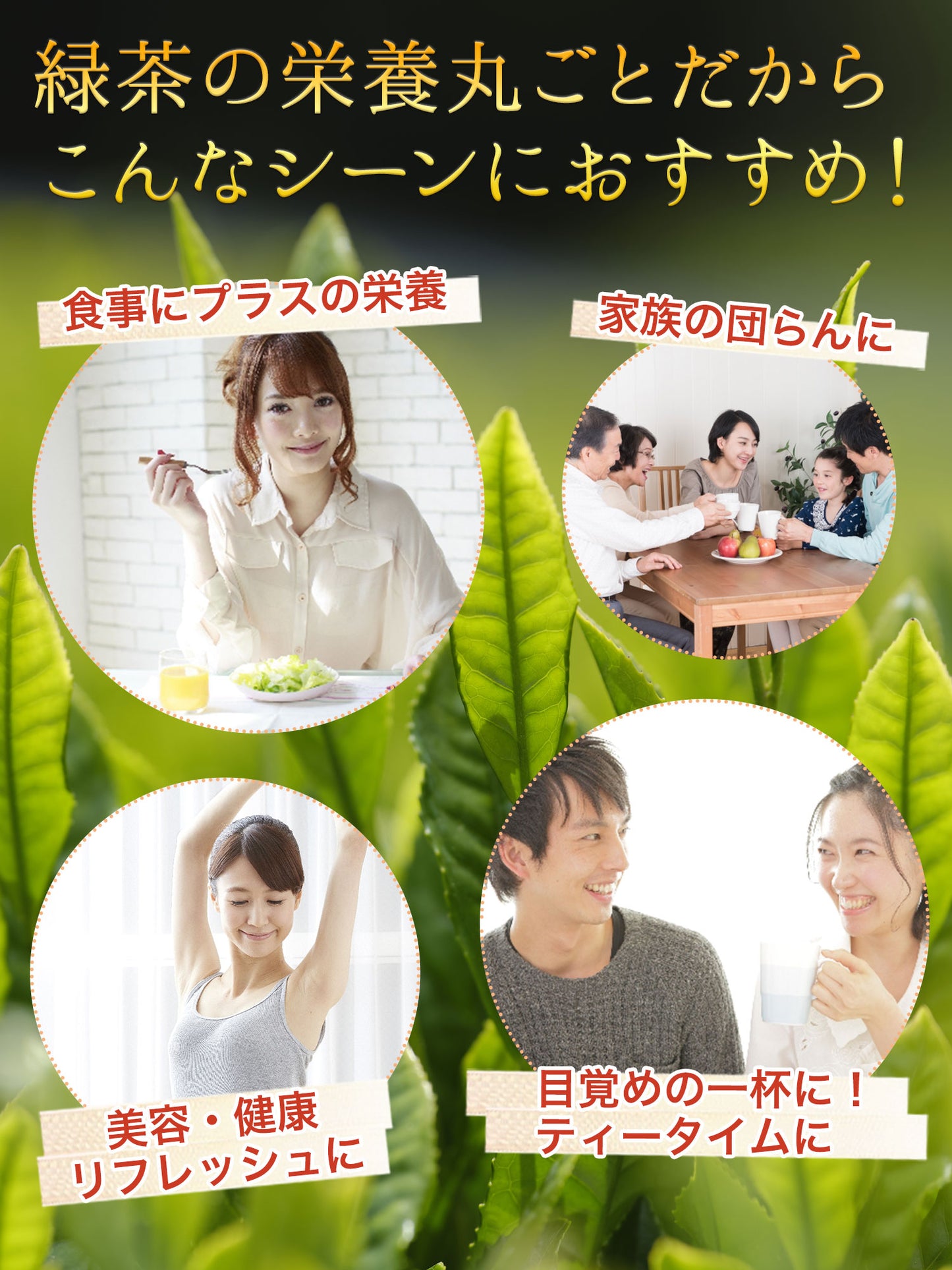 国産 粉末緑茶 100g｜220g [ 鹿児島産 茶葉100％ ]