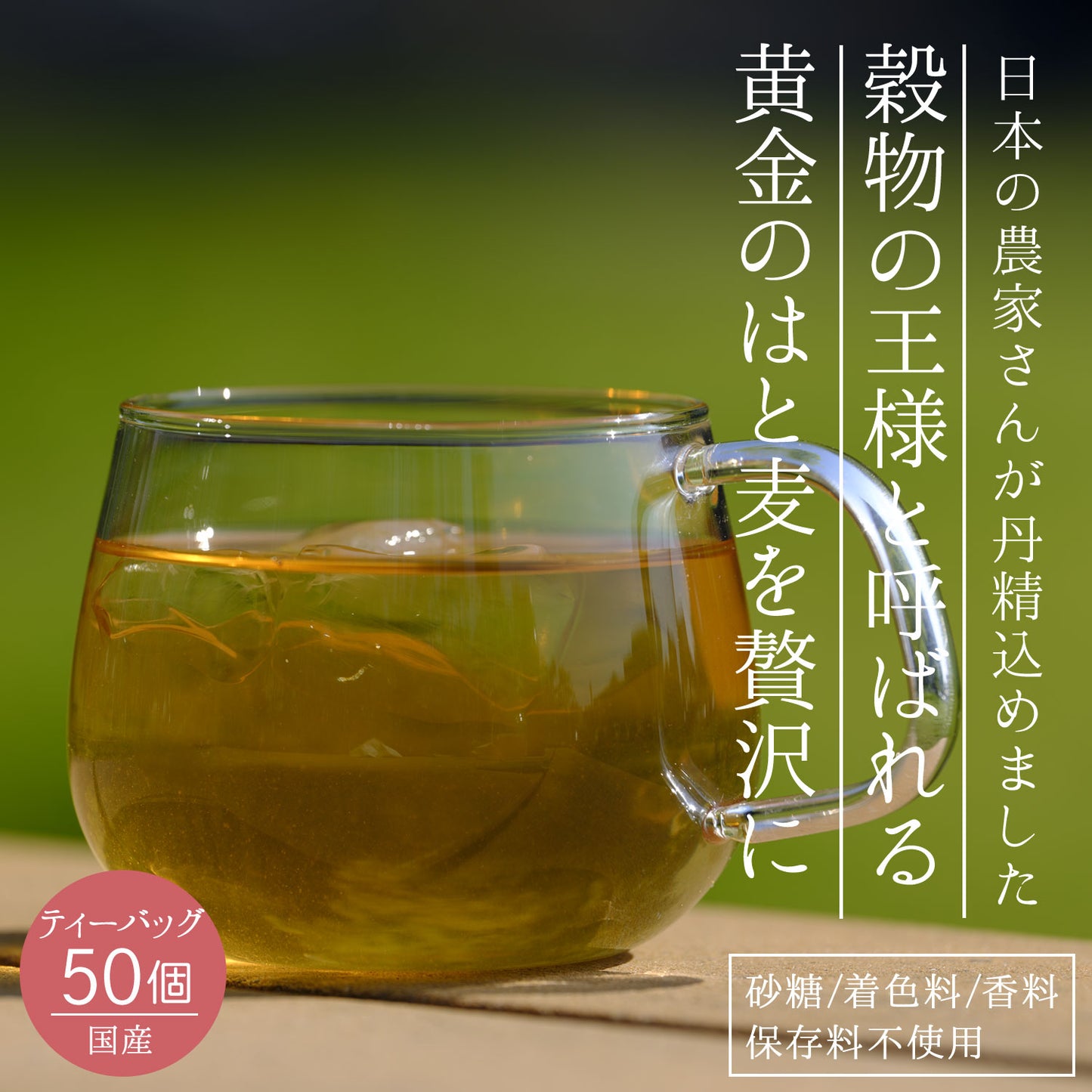 国産 はとむぎ茶 6gx50p（ ティーバッグ ）