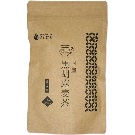 胡麻麦茶 国産 黒胡麻麦茶 10g x 10p （ 100g ティーバッグ ）