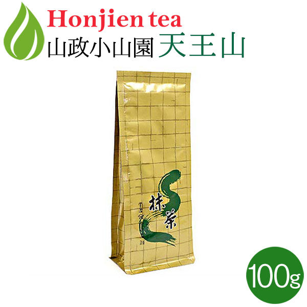 抹茶 粉末 山政小山園 天王山 100g 袋入り 濃茶 [ 正規販売店 京都 宇治の老舗 ]