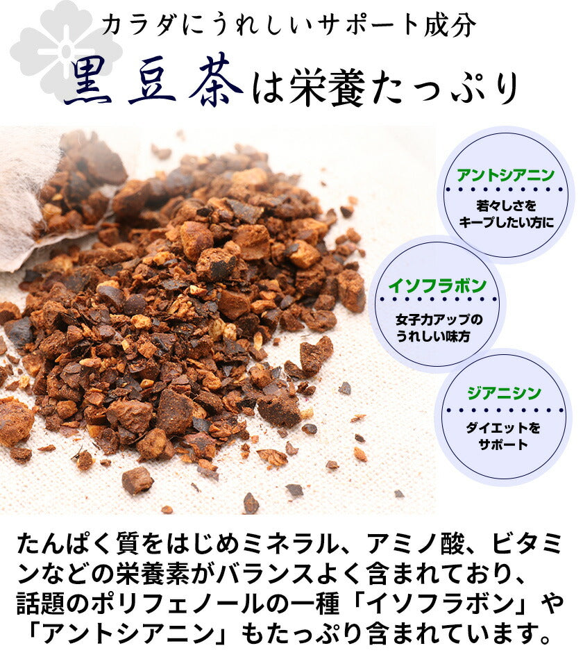 北海道産 黒豆茶 6g（ ティーバッグ ）
