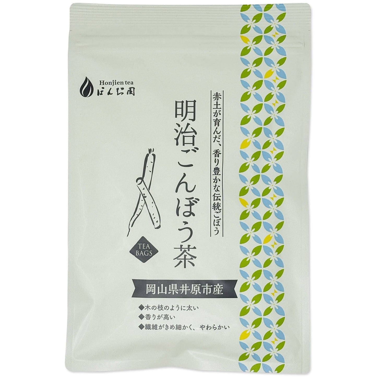 岡山県産 明治ごんぼう茶 （ごぼう茶） 1.5g（ ティーバッグ ）