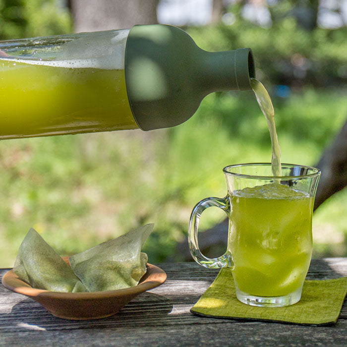 抹茶入り深むし煎茶（冷温両用）5g x 15P （ ティーバッグ ）