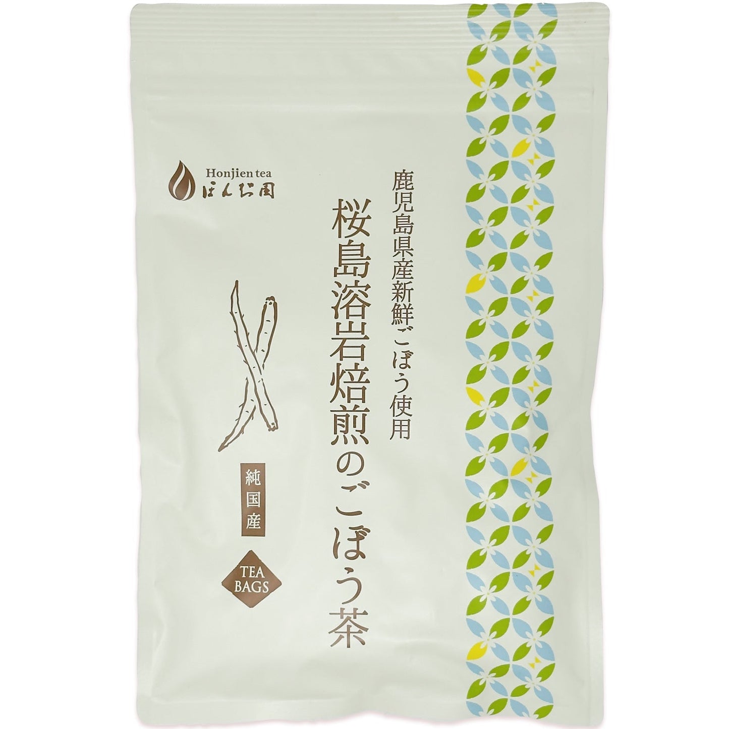 鹿児島県産 桜島溶岩焙煎のごぼう茶 2g x 30p（ ティーバッグ ）