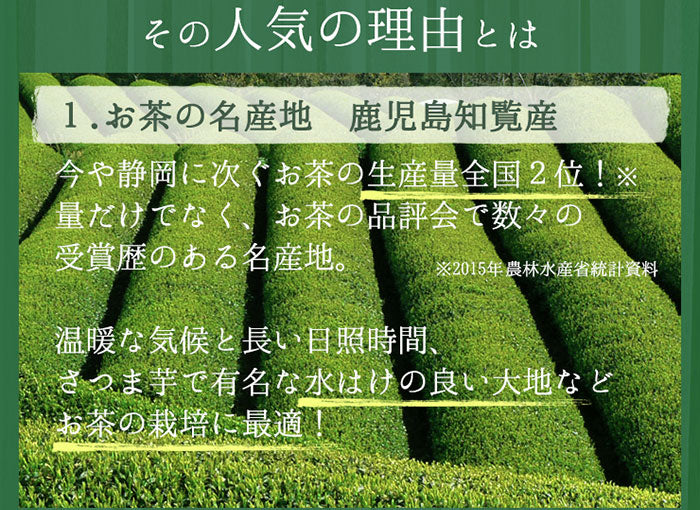 ゆたかみどり（100g）鹿児島知覧産