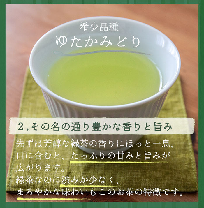 ゆたかみどり（100g）鹿児島知覧産